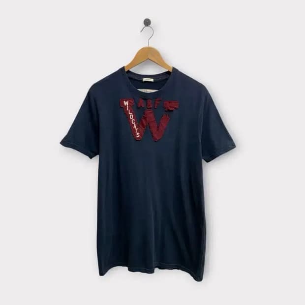 아베크롬비 A&F W 네이비 티셔츠 XL