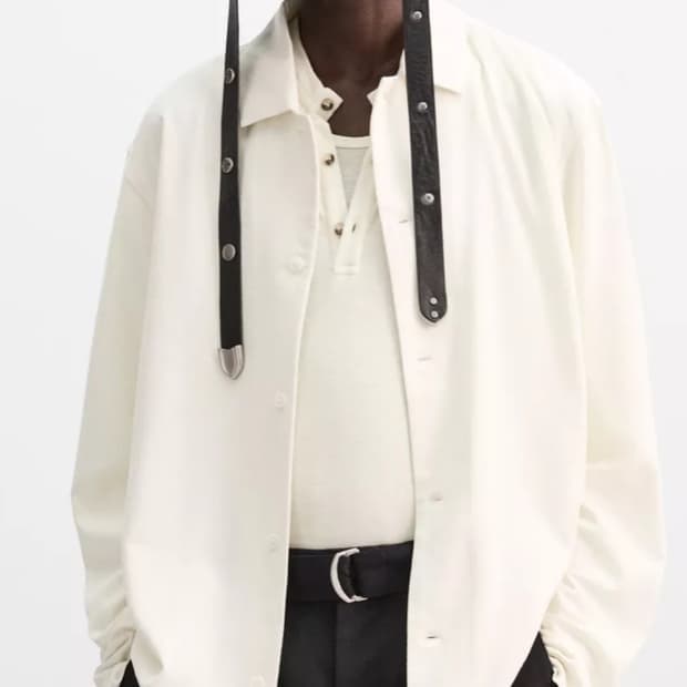 [M] 자라 x NANUSHKA 나누시카 실크 셔츠