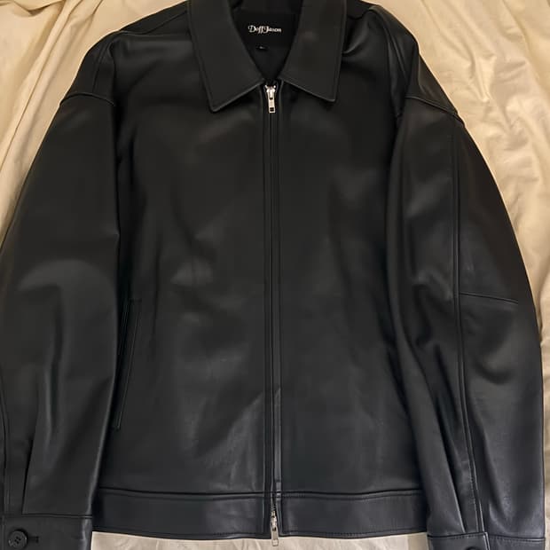 도프제이슨 램스킨 싱글 자켓 L