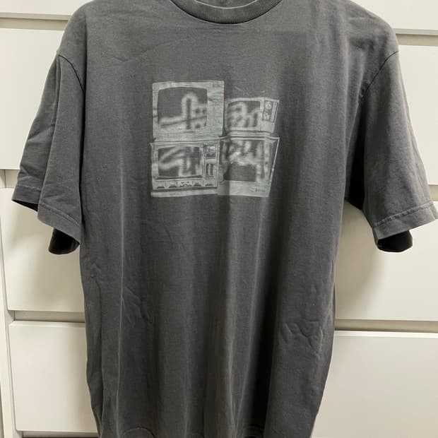 올드 스투시 프린트 티셔츠