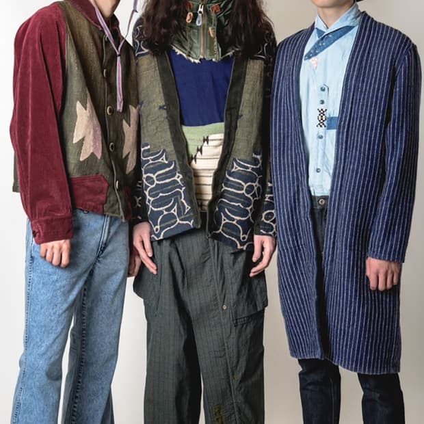 Kapital indigo no4 카고바지