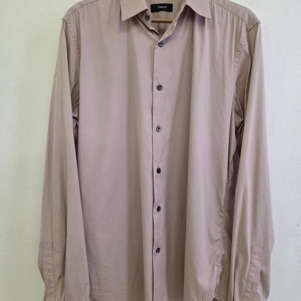 Theory 남성 셔츠 M 베이지