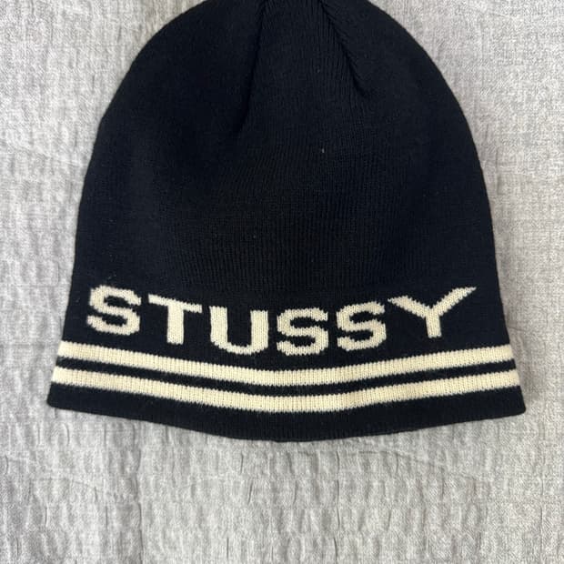 스투시 자카드 비니(새상품)