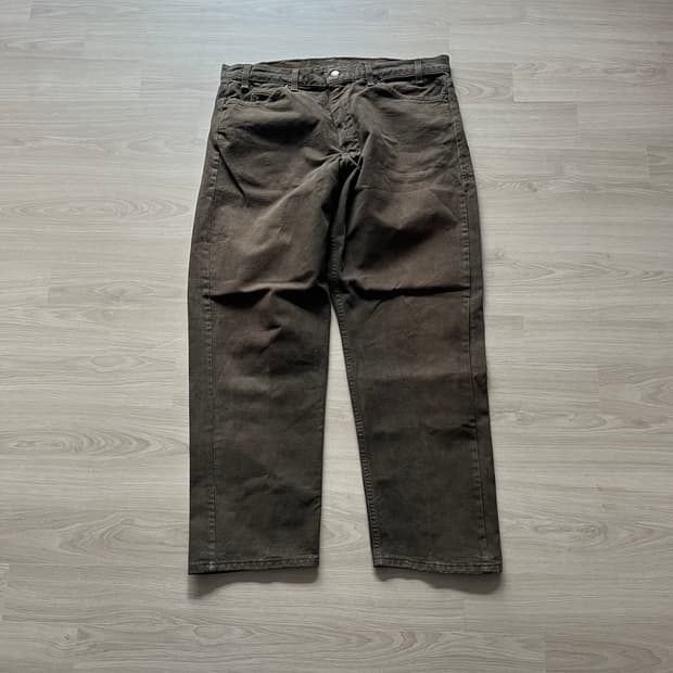 [38X30] 90s 빈티지 리바이스 565 브라운 made in usa