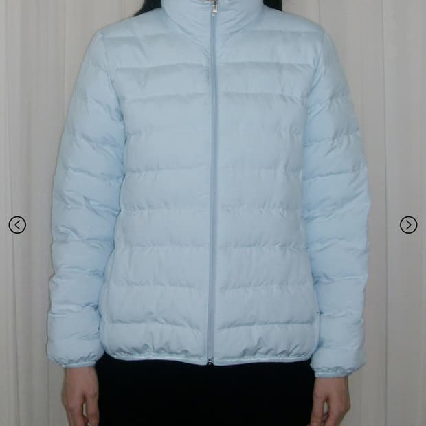 지초이컴포트 라이트웨이트 다운 자켓 패딩 블루