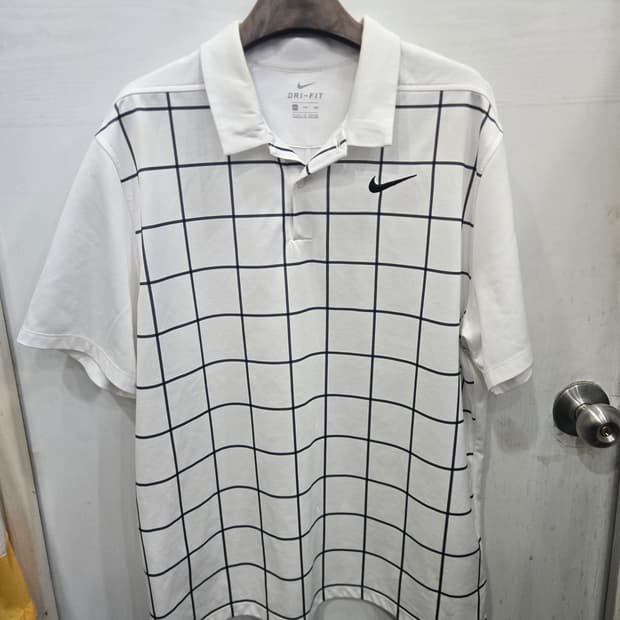 110,2XL )) NIKE 나이키 드라이핏 카라 반팔티셔츠!~