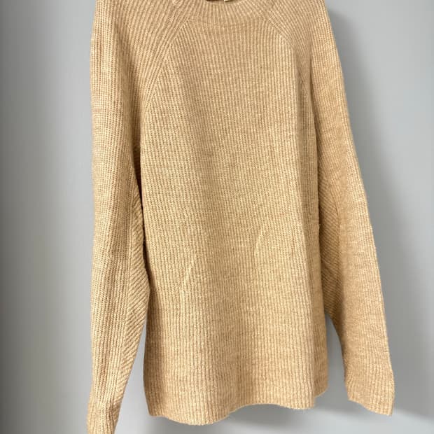 GAP beige wool knit M