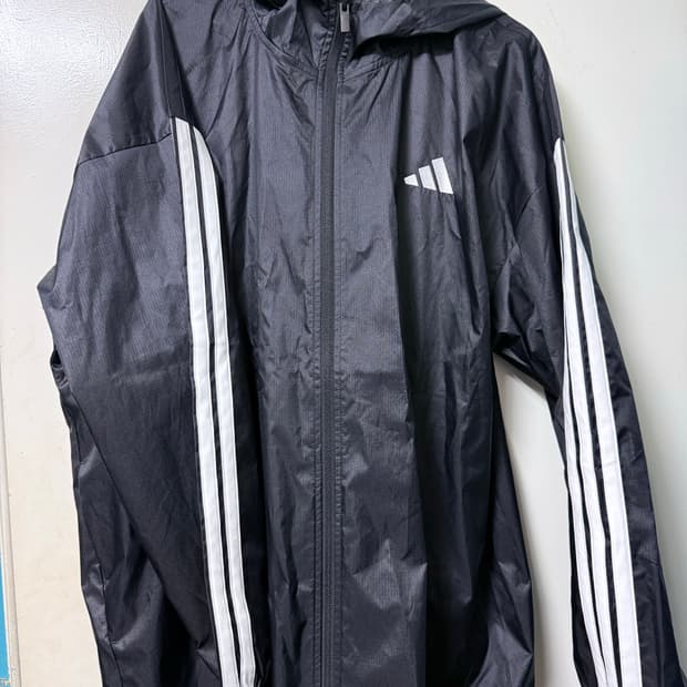 아디다스 립스탑 바람막이 3XL