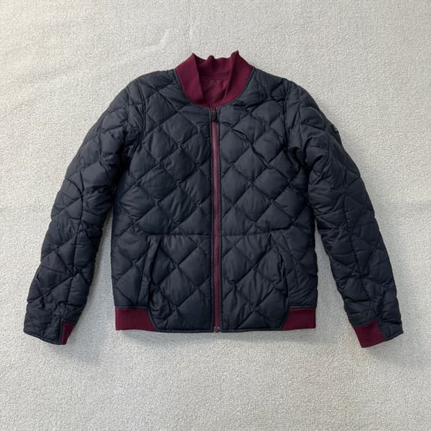 S 나이키 리버시블 블루종 패딩 자켓 0209T