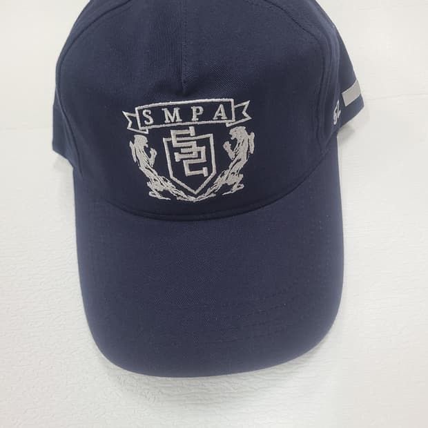 SMPA 네이비 볼캡 모자