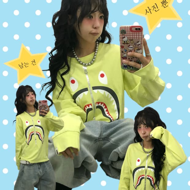 Bape Shark Long Sleeves