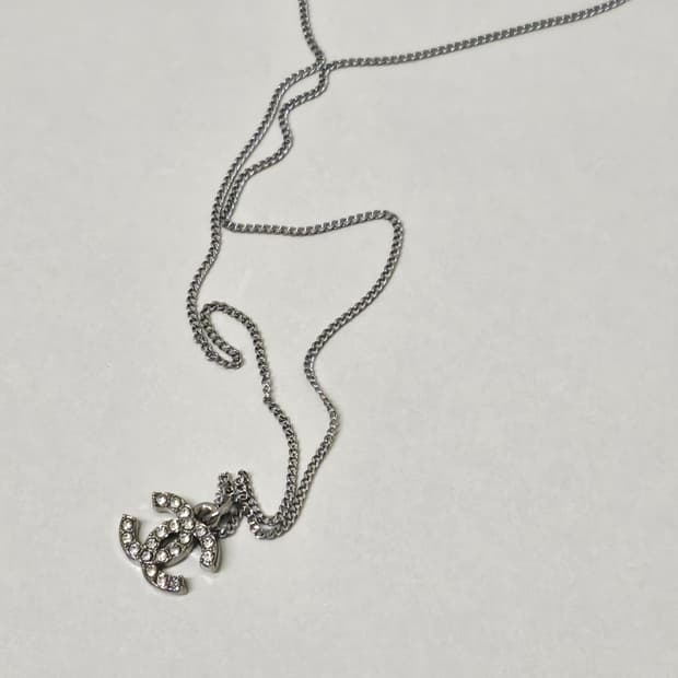 385 샤넬 빈티지 업사이클링 목걸이