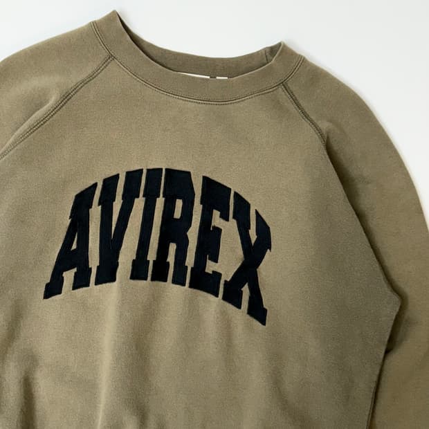 Avirex 아비렉스 오리지널 빅로고 스웻셔츠