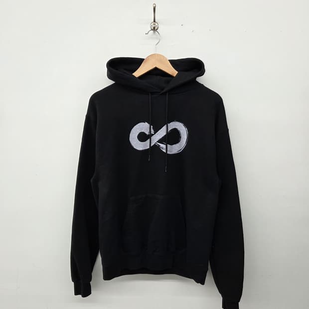 챔피온 검정색 후드티 남m