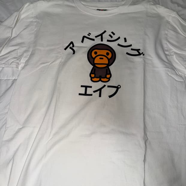 BAPE 반팔티
