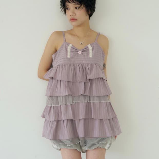 샤키리 CHOCOLAT CANCAN DRESS (LILAC)