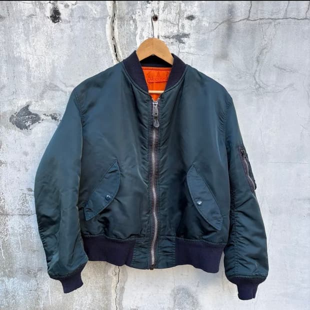 90s 알파 인더스트리 made in usa Ma-1 자켓