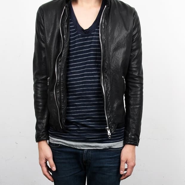 not CCP, but quality 램스킨 레더자켓