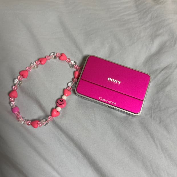 소니 사이버샷 sony-t2 핫핑크 디카