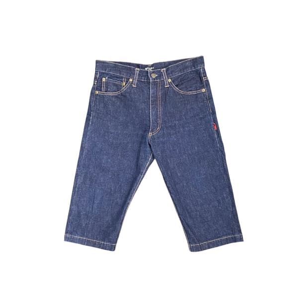 WTAP 10’s s/s 데님 카프리 팬츠