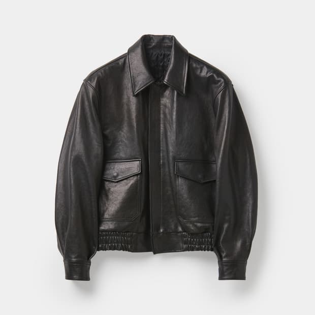 쿠어 베지터블 레더 a2 자켓 블랙 XL 판매합니다.