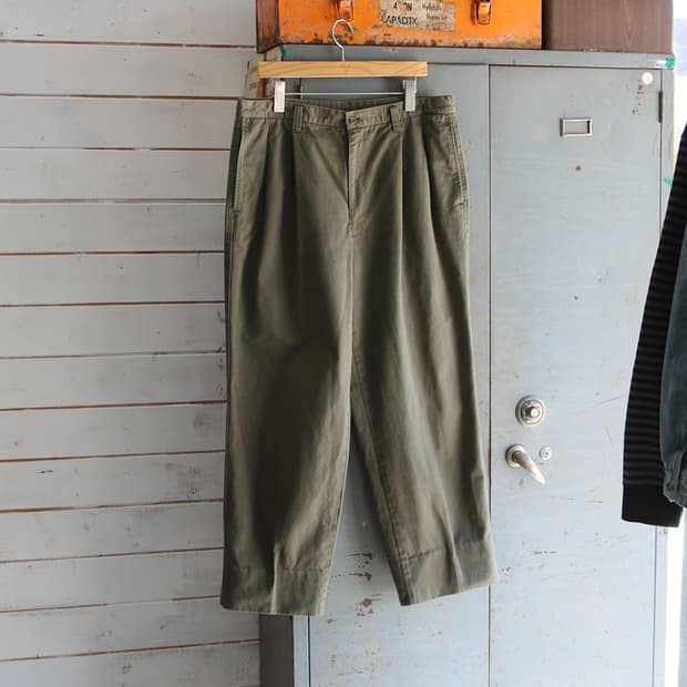 (착용컷) INTERMEZZO 클래식 치노 팬츠 (남성용 34)