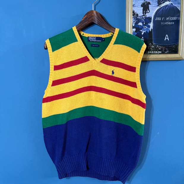 90‘s polo Ralph Lauren cotton vest