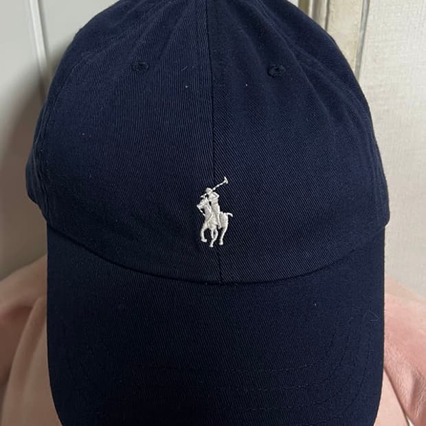 POLO 폴로 랄프로렌 코튼 치노 볼캡 네이비 원사이즈 프리