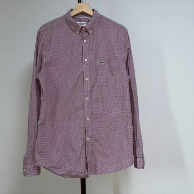 라코스테 남성 셔츠 100