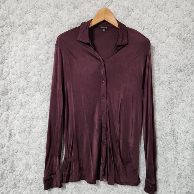 H482 [XL] 마시모두띠 비스코스 여성 셔츠