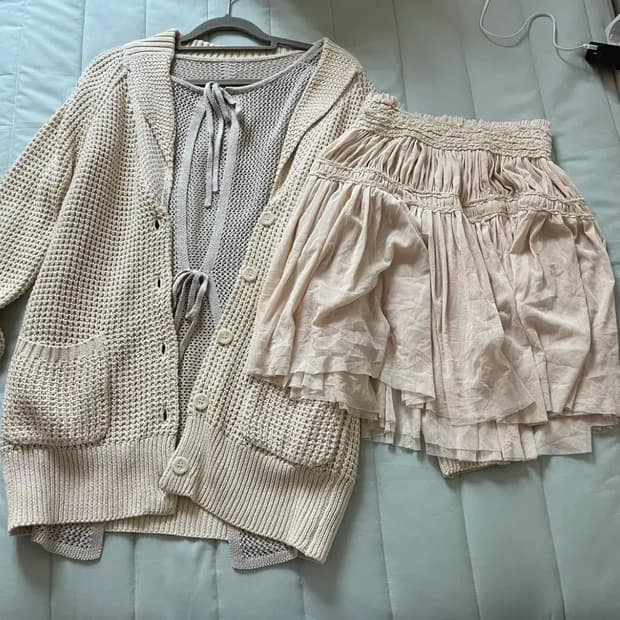 빈티지 코디 세트