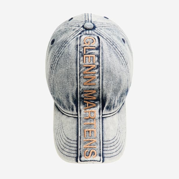 H&M 글렌 마틴스 데님 캡 데님 모자 볼캡 에이치앤엠