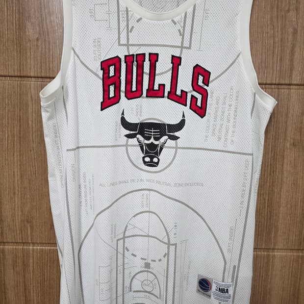 NBA 시카고불스 메쉬 슬리브리스 민소매 티셔츠 XL