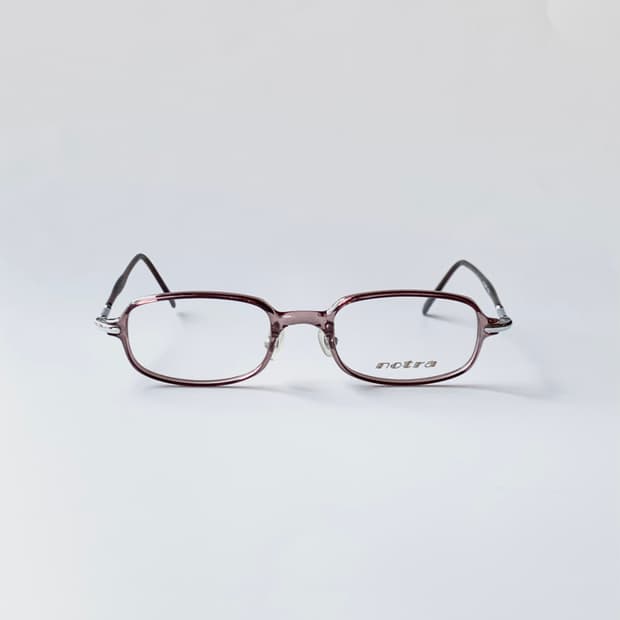 [픽키-703] 재입고/브라운 뿔테 안경 슬림 오벌 스퀘어 안경테