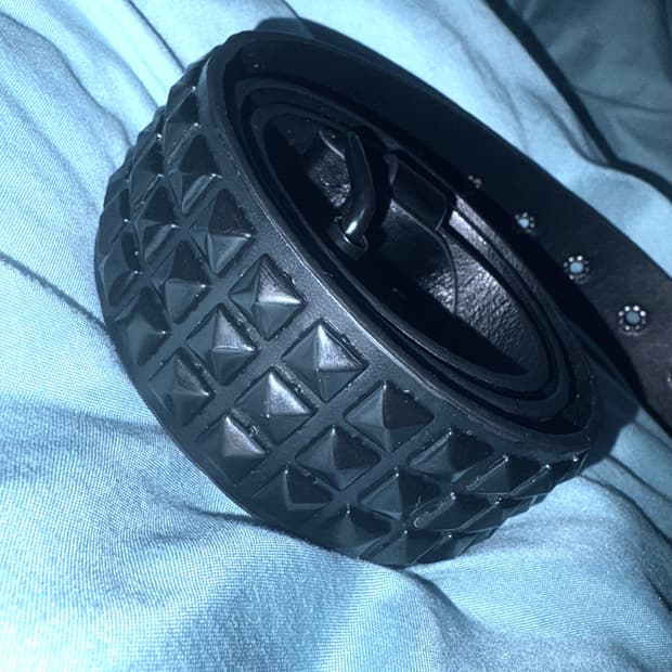 black stud belt