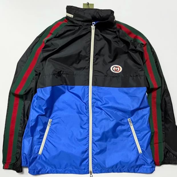 구찌 남성   바람막이 자켓 gucci