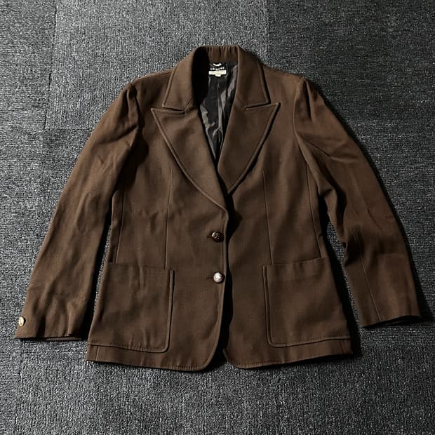 70s CELINE 셀린느 울 블레이저