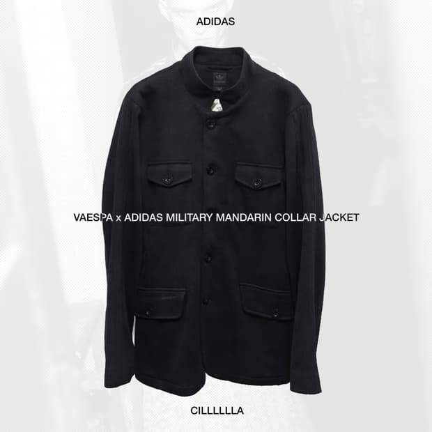VAESPA x ADIDAS 베스파 아디다스 밀리터리 클래식 차이나 자켓