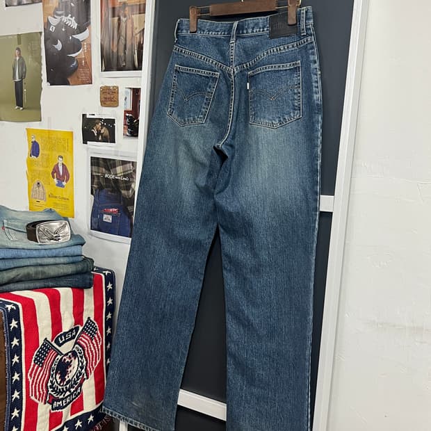 90s Levis 리바이스 실버탭 루즈핏 버튼 플라이 데님 팬츠