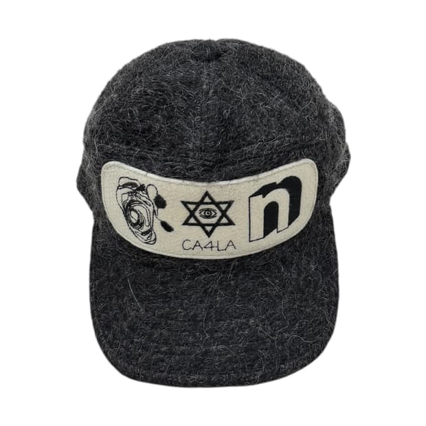 CA4LA 카시라 모헤어 울 캡 모자