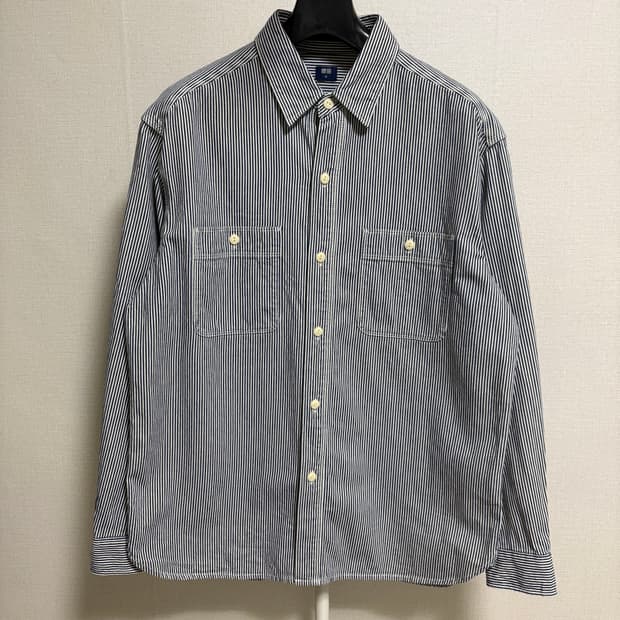 유니클로 히코리 워크셔츠 / M