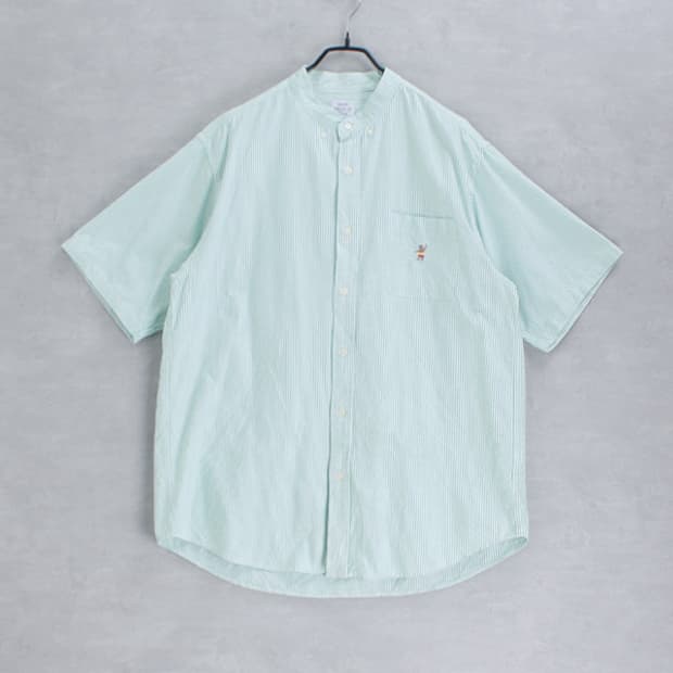 coen _ oversize band collar shirt