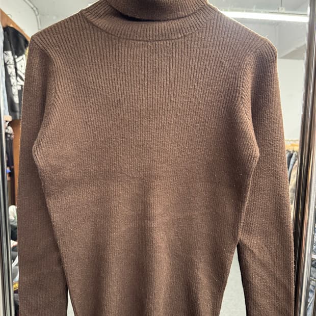 japanese  vintage 우먼스 목폴라 니트