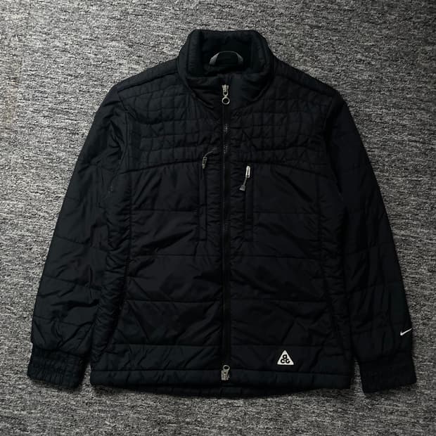 나이키 acg 우먼스 퀼팅 자켓 블랙o 2556