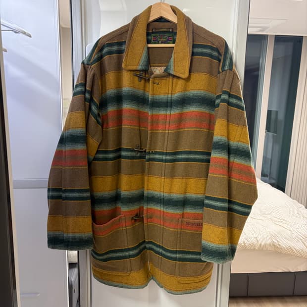 빈티지 파이어맨 누빔코트 판매