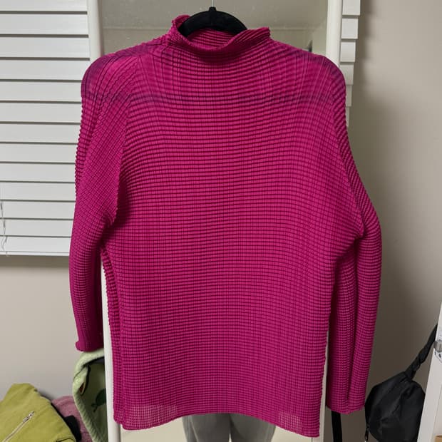 Pink Wrinkle Blouse