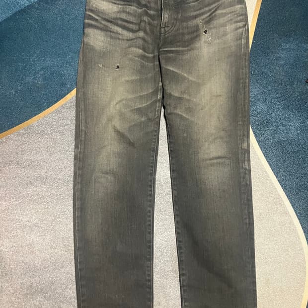 히스테릭 글래머 블랙 데님