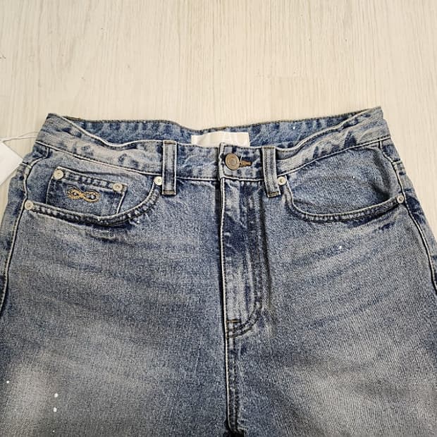 플랙진 페인팅 통바지