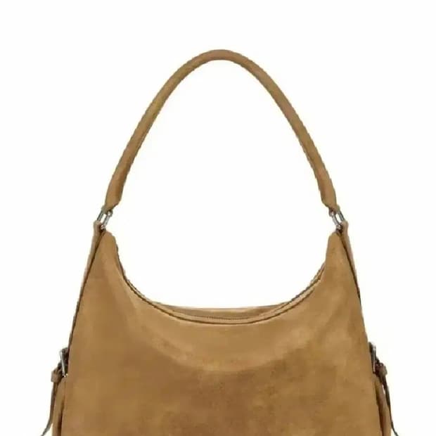 새상품 STAND OIL 머쉬백 Mushy Bag 카멜 색상 스탠드오일