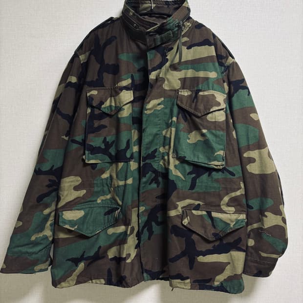 U.S. Army M-65 필드 자켓 우드랜드 카모